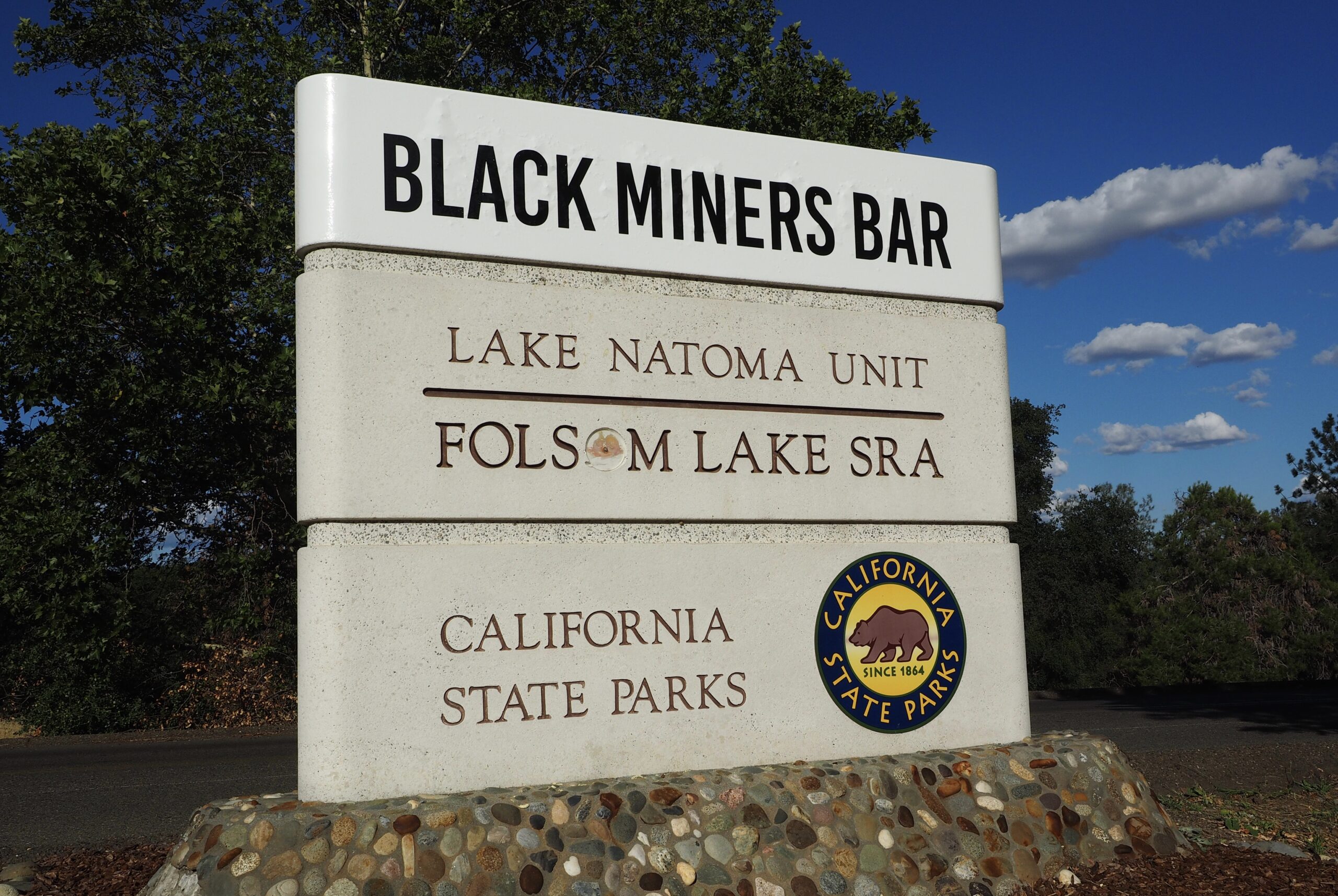 Black Miners Bar at Folsom Lake State Recreation Area